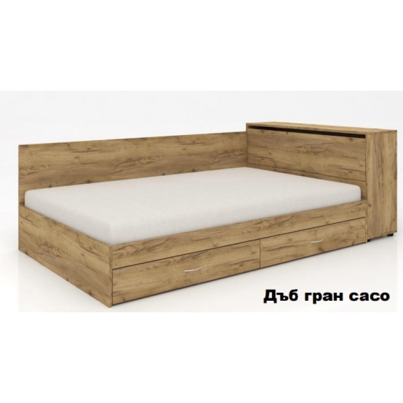 Легло с ракла и чекмеджета №25