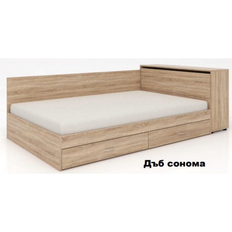 Легло с ракла и чекмеджета №25