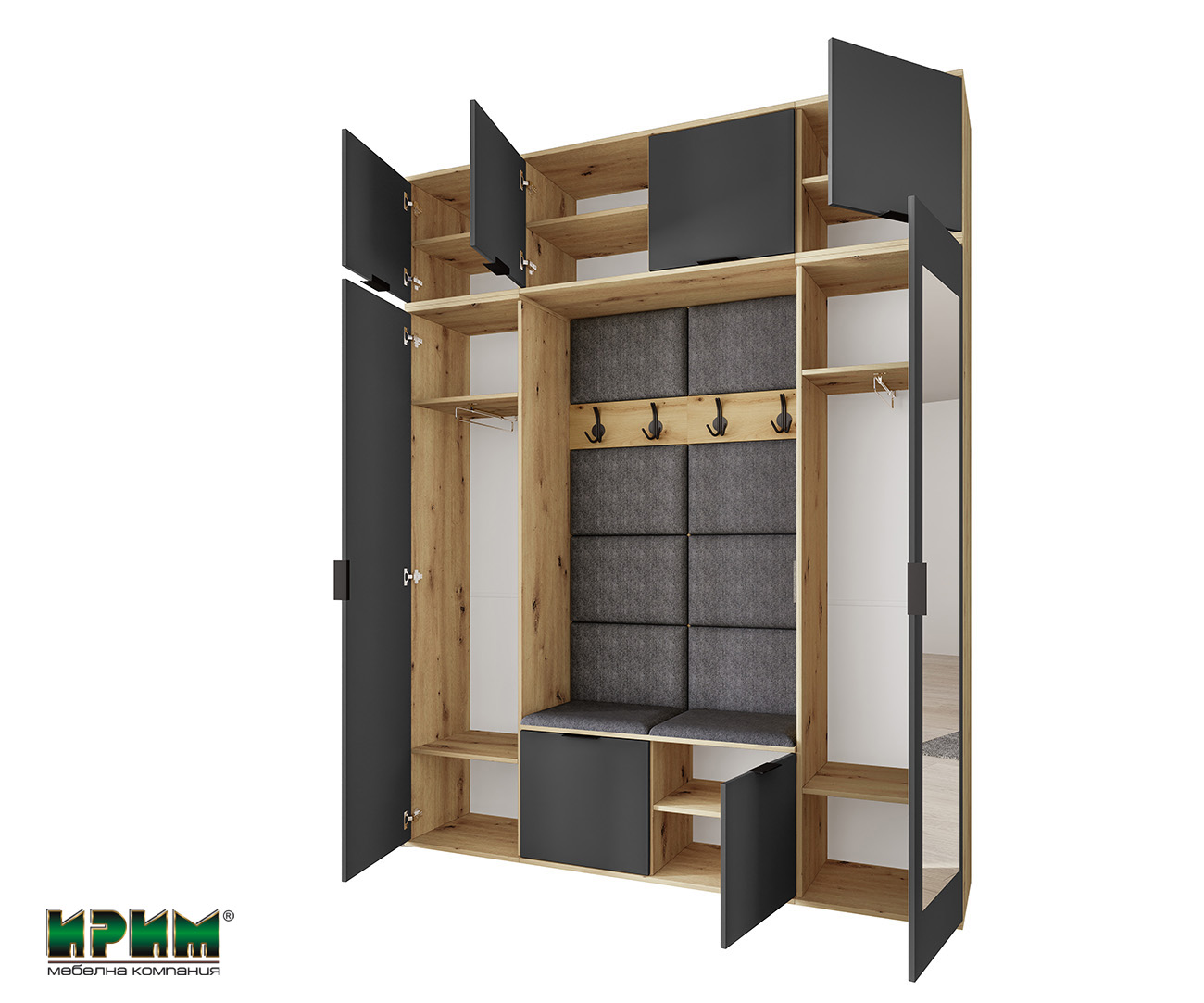 Мебели за антре копмозиция Сити 4085