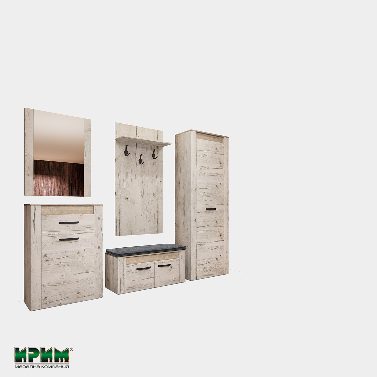 Мебели за антре композиция Сити 4082