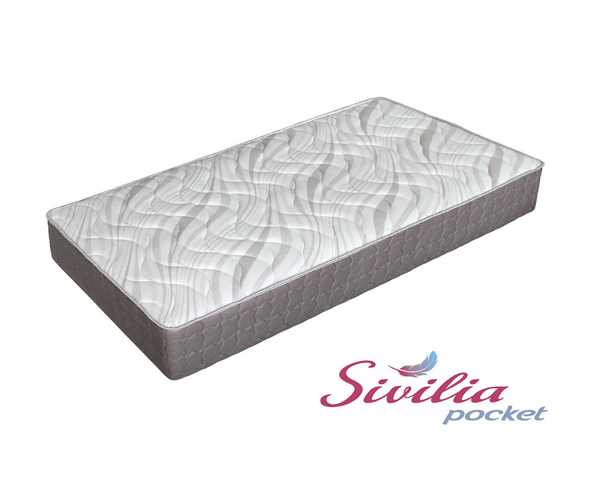 Sivilia pocket еднолицев матрак