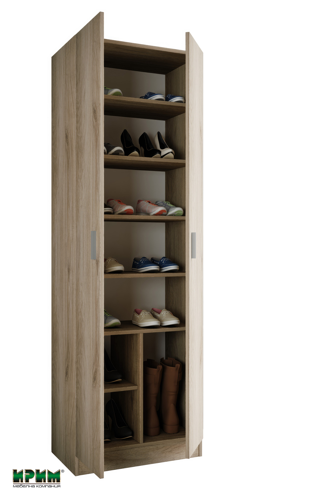 Колонен шкаф за обувки Сити 4036