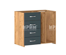 Офис контейнер с ниша за PC 290 ВРЕМЕННО СПРЯН ПРОДУКТ